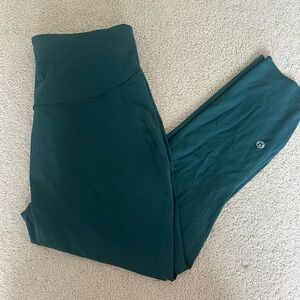 Lululemon Dark Green/ Teal Base Pace Leggings